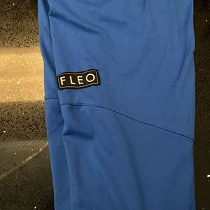 Fleo blue boyfriend joggers size M